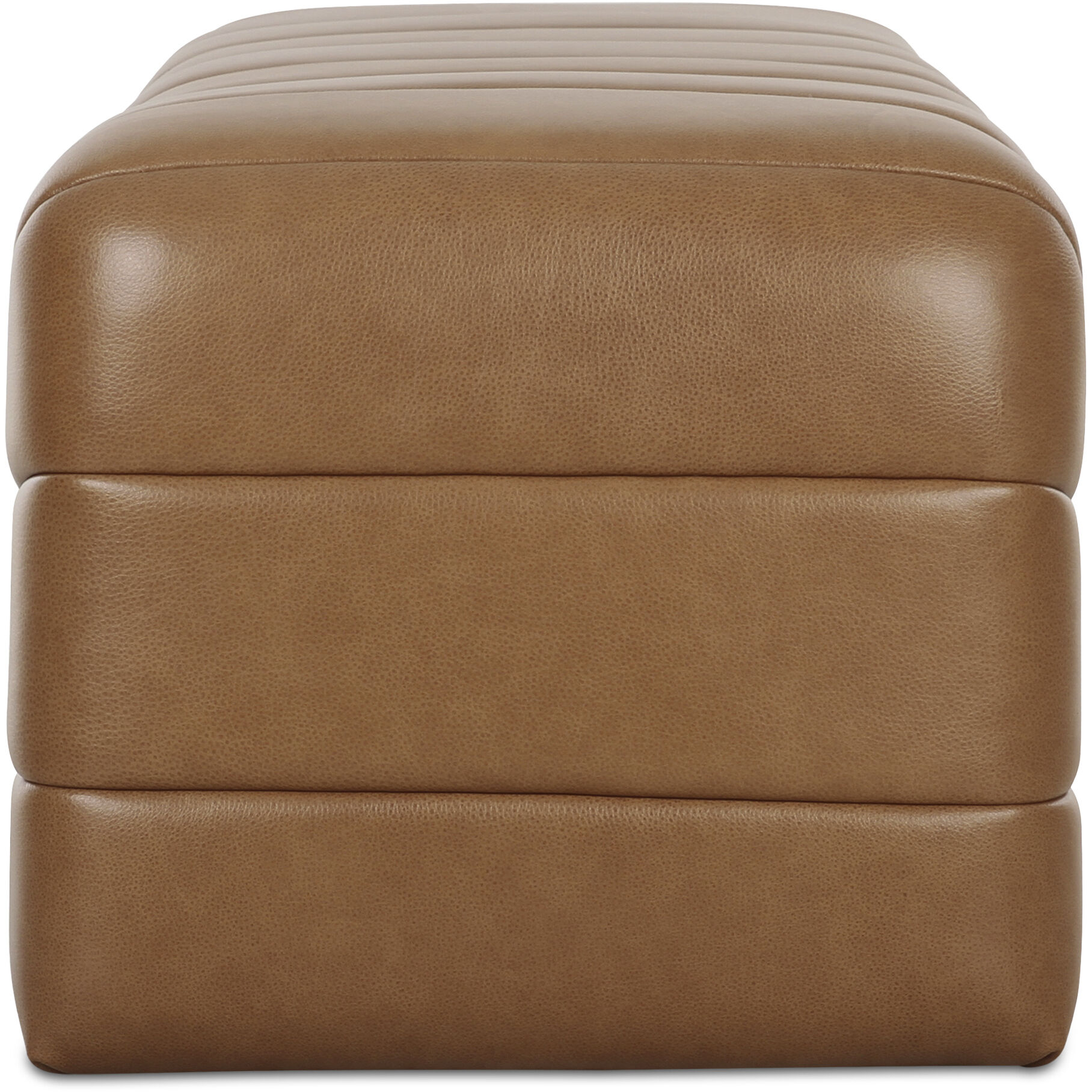 Verity Brown Bench in Tan